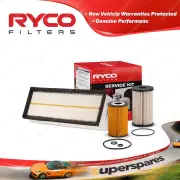 Ryco Oil Air Fuel Filter Service Kit for Volkswagen Tiguan Eos Cc Caddy