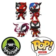 Marvel - Symbiote Carnage Pop! Vinyl Bundle (Set of 4) "New"