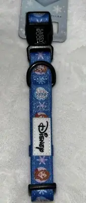 Sassy Woof Disney Frozen Dog Collar (M)