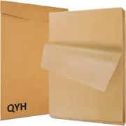 QYH 100 Pcs Parchment Paper Sheets for Baking, 8X12 Inches Unbleached, Precut Pa