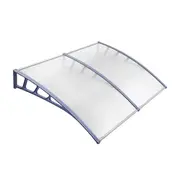 Instahut Window Door Awning Canopy 1.5mx2m Transpa