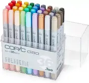 Too Copic Sketch Basic 36 Color Set Multicolor Illustration Marker Pen /Japan