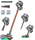 CHOSBE Cordless Vacuum Cleaner, 500W/40Kpa Stick Vacuum with 45Mins Runtime,