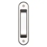 Gainsborough Bright Chrome Radius Flush Pull