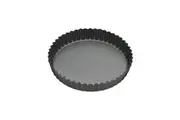 Bakemaster Loose Base Round Flan/Quiche Pan 20x3.5cm