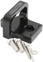 Aeroflow 3 Port Boost Solenoid Mountingholder Bracket Black Mac Valve Aeroflow - AF64-1036