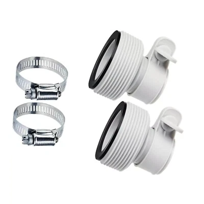 2x B Hose Adapter Pool 1.25" To 1.5" For Bestway Coleman Intex Filter Pumps