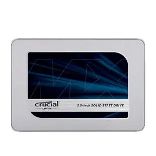 【Crucial 美光】MX500 4TB SATA ssd固態硬碟 (CT4000MX500SSD1) 讀 560M/寫510M