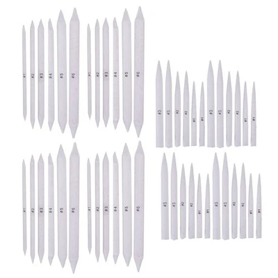 48 Pcs Blending Stump and Tortillions, Art Blenders, Art Pencils, Drawing2068