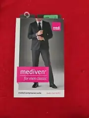 mediven for Men Classic, 2030 mmHg, Calf High Compression Stockings, Closed Toe