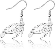 [OKEYCH] Sea Turtle Lover Gift Sea Turtle Design Earrings Love Sea Turtle Jewelry Sea Turtle Merch