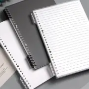 Horizontal/Grid Inner Pages Loose-leaf Notebook Diary Book School Office
