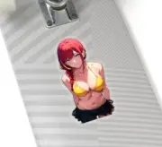 Waifu Makima Hentai Ecchi Chainsaw Man Anime Kiss-Cut Sticker Vinyl Decal Geek