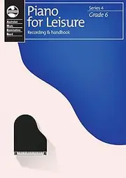 AMEB Piano for Leisure Series 4 Sixth Grade Recording and Handbook