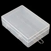 【The OriGlam Hard Plastic Battery Organizer Batteries Holder, Storage Case Box Case Holder for 4 x 26650 Batteries