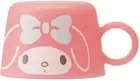 "Clearance" My Melody Pink Rabbit Reverse Water Bottle Lid Cup Travel Mug 140mL