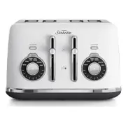 Sunbeam Alinea Select 4 Slice Bread Select Toaster - White Sky