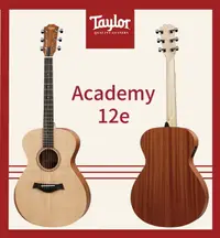 在飛比找樂天市場購物網優惠-【非凡樂器】Taylor Academy 12e電木吉他/贈