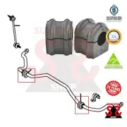 Front Axle Left Or Right Suit SSANGYONG Korando 2.0 4WD KORANDO (CK)