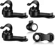 Moxweyeni 3 Pieces Magnetic Clip Bladder Clip Water Tube Clip Military Backpack Clips Tactical Backpack Accessories for Source Hydration Packs Water Bladders Holding Drinking Valve Tube in Place