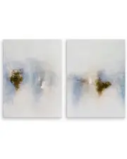 Ready2HangArt Light Glimpse I & II Wrapped Canvas Art Set