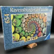 2014 Ravensburger Krypt Color Spiral 654 Piece Jigsaw Puzzle NIB