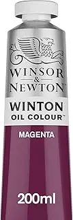 Winsor & Newton Winton Oil Colour 200 ml Tube, Magenta (380) (Pack of 1)