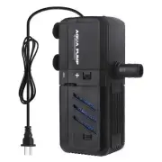 NO.17 Submersible Aquarium Internal Filter 6W, Adjustable Fish Tank Filter wi...