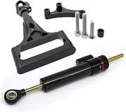 Motorcycle Handlebar Steering Damper for Kawa&saki Z750 Z750R Z 750 2003 2004 2005 2006 2007 2008-2013 Motorcycle Steering Damper Stabilizer Mount Bracket Support Kit(1570)