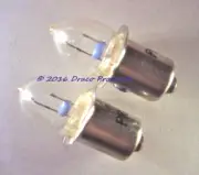 2X Set of PR6 Bulb Lamp 2.47V .3A for 3-Volt "D" Cell Flashlights Battery Miser