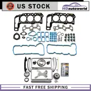 Full Gasket Set With Timing Chain Kit Fits 3.7L 05-10 Ram 1500 Jeep Liberty SOHC (for: Jeep)