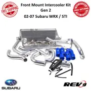 REV9 Front Mount Intercooler Conversion Kit Gen 2 For 2002-2007 Subaru WRX STI (for: Saab)
