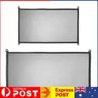 Folding Dog Fence Pet Safety Gate Stair Mesh Enclosure Net Portable Dog Fences
