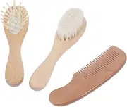 UPKOCH 1 Set Hair Brush Set Bathing Hair Brush Kit for Newborns and Flat Comb and Grooming Tools for Daily Use