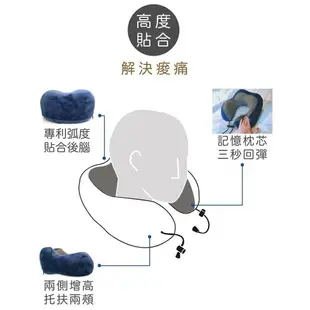 murmur 奶茶棕(絨毛) 旅行頸枕 U型枕 收納頸枕 記憶枕