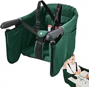 Hook on High Chair for Baby | Clip on High Chair with Safety Straps | Table High Chair Clip On, Folding Baby Feeding Seat for Dining Table
