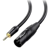 Cable Matters 3.5mm to XLR Cable - 1.8m, Male to Male, XLR to 3.5mm (1/8 Inch) Audio Cable