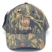Napa Filters Mossy Oak Hat Cap Adult Strap Back Camouflage
