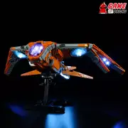 LED Light Kit for The Guardians' Ship - Compatible with LEGO® 76193 Set (Remote)