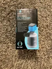 GURAMY DB-168F Aquarium Internal Filter Pump Energy Savings 30%. New Open Box