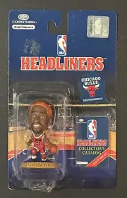 1996 Dennis Rodman Chicago Bulls Corinthian Headliners NBA Basketball Red Hair