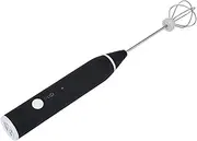 Cechoayuu Drink Mixer, Electric Whisk Fast Whisk, Stainless Steel 3 Speed Milk Coffee