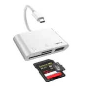 Type C USB Flash Disk U Drive SD TF Card Reader for IPAD Pro Macbook SAMSUNG S21