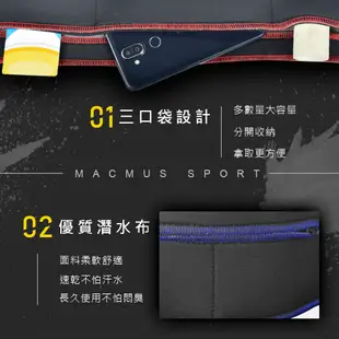 【MACMUS】貼身腰包運動腰包隱形腰包防盜腰包男女戶外路跑腰包跑步腰包拉鏈彈力手機腰包運動腰包 (5.7折)