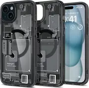 SPIGEN iPhone 15 Case, 6.1 2023 Genuine Ultra Hybrid Zero One MagFit MagSafe Compatible Magnet Cover for Apple