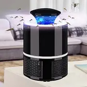 Bug Zapper Automatic Indoor Insect Trap - UV Black Light Fan Mosquito, Fruit Fly Gnat Killer with USB Rechargeable