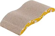 BESPORTBLE 4cm Thick Cat Scratching Post Fun Creative Cat Toy Scratch Board for Kitten Protect Your Furniture Random Color