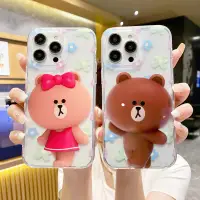 在飛比找蝦皮購物優惠-LINE FRIENDS 熊大手機殼 iPhone 14 P