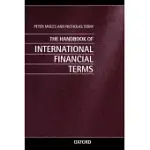 HANDBOOK OF INTERNATIONAL FINANCIAL TERMS (REVISED)