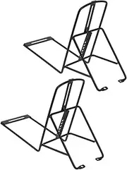 Totority 2pcs Bike Front Carrier Block Durable Bicycle Front Shelf Easy to Install Cycling Rack for Efficient Storage and Bag Support